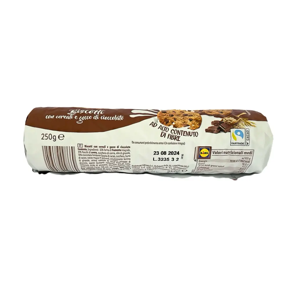 Chocolate Chip Biscuits 250g