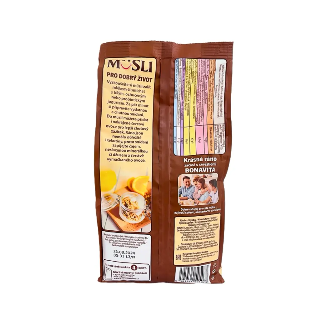 Musli 3 Types of Chocolate Crunchy